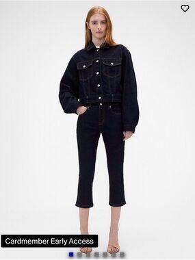 Gap × Victoria Beckham Low Rise Capri Jeans